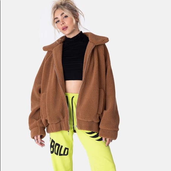 Adika Yogi fuzzy jacket - Picture 2 of 3